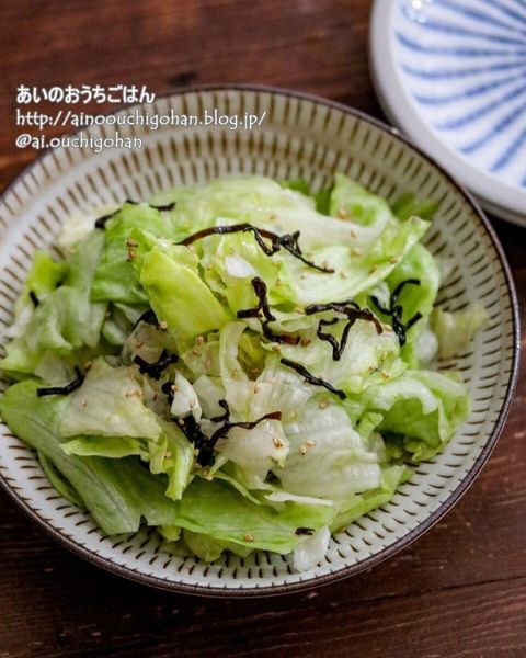 定番おつまみ！やみつき塩昆布レタス