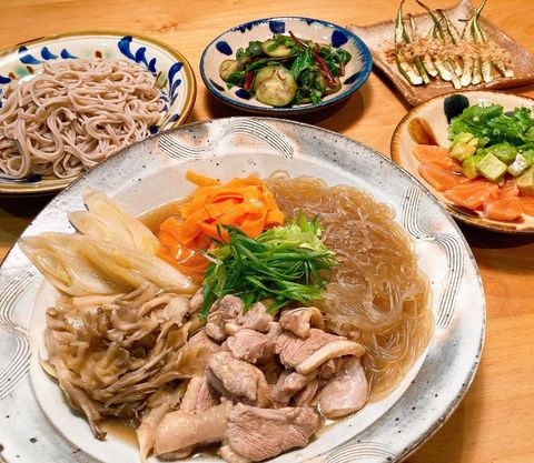 カモ肉の中華風鍋