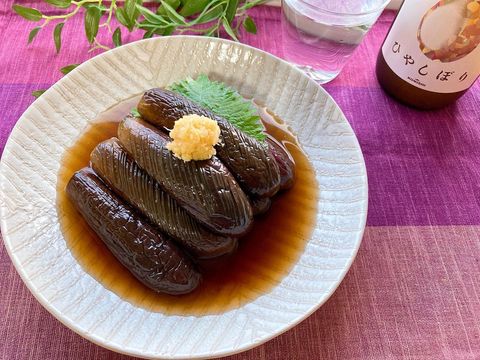 大量消費できる人気の冷やしなす