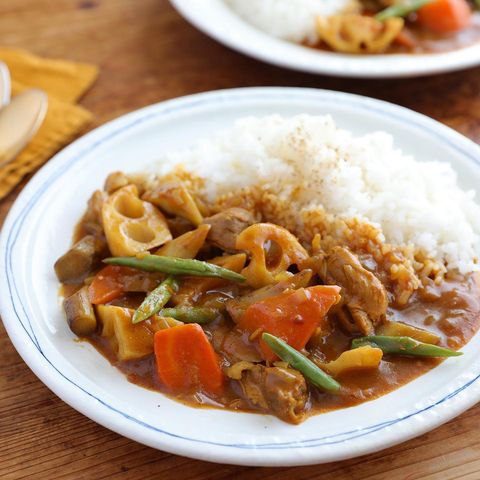 栄養満点根菜のチキンカレー