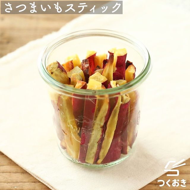 おやつにもなるさつまいもスティック