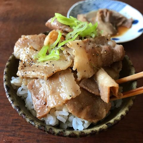 子供から大人まで美味しいポンしゃぶ丼
