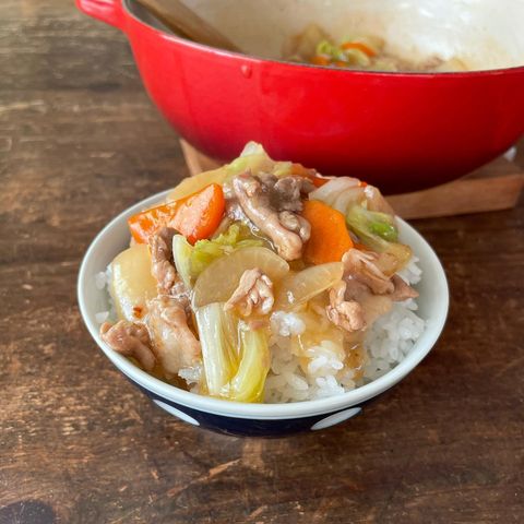 おすすめのメニュー！あんかけ豚丼