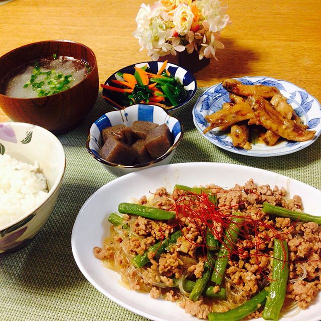 つるっと食べられる麻婆春雨