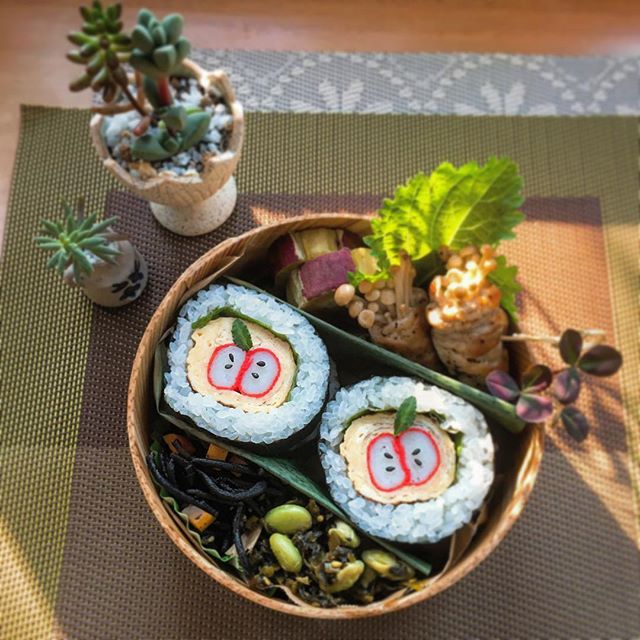 りんごちゃんの巻き寿司