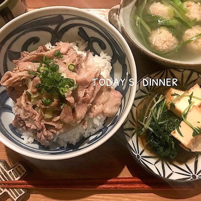 食べざかりも満足♪鶏団子のすまし汁献立