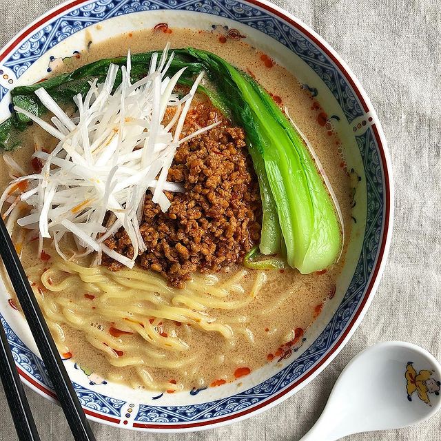 ピリ辛風味が美味しい簡単担々麺