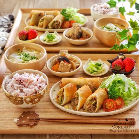 定番おいしい春巻き