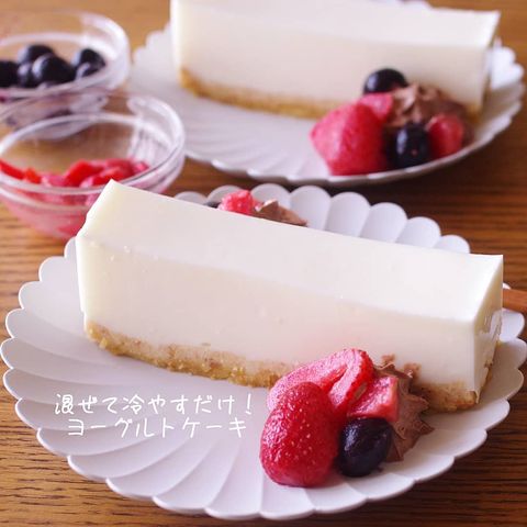 簡単ヨーグルトケーキ