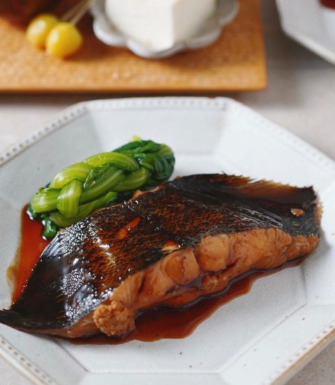 子持ちカレイの煮付け