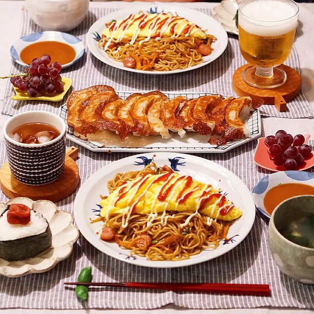 簡単変わり種♪オムのっけ焼きそばレシピ