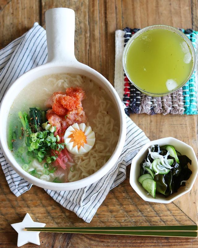 とんこつ味に合う♪明太子ラーメンレシピ