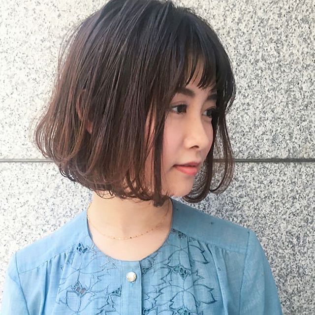 40代を優しく見せるヘアスタイル