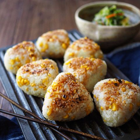 焼きとうもろこしおにぎり