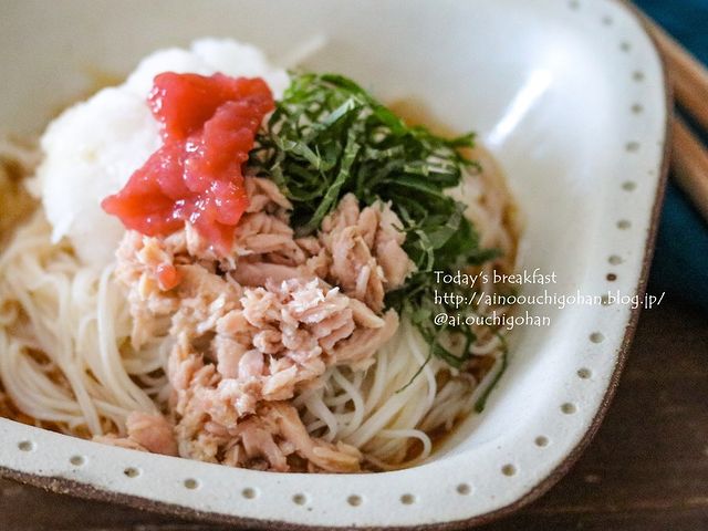 ぶっかけおろしそうめん