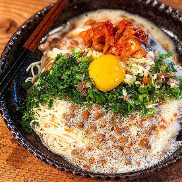 スタミナ泡そうめん