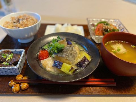 簡単♪サワラとなすのみぞれあんかけレシピ