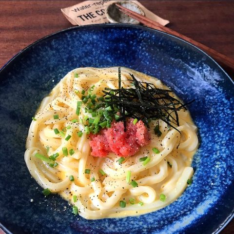 クリーミー明太カルボうどん