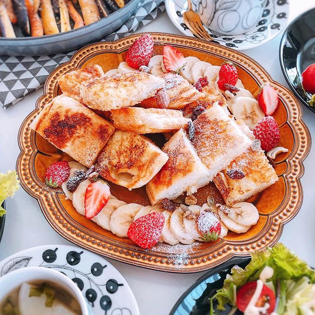 シンプルにシュガーバターホットサンド