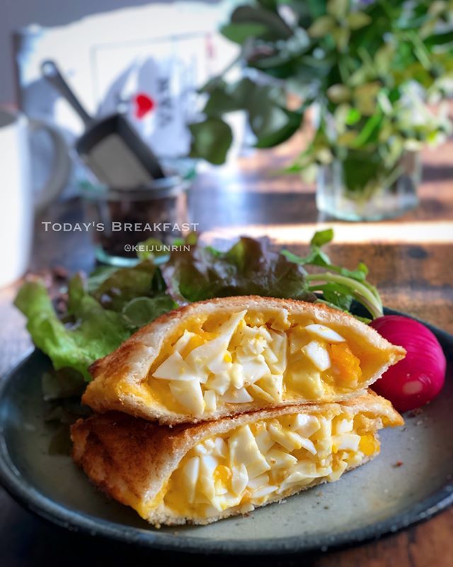 シンプルなたまごサンド