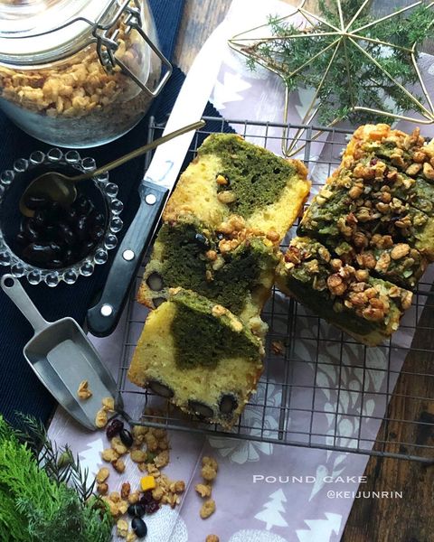 和×洋！きな粉と抹茶のパウンドケーキレシピ