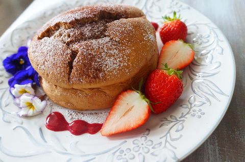 おしゃれなお菓子♡スフレパンケーキレシピ