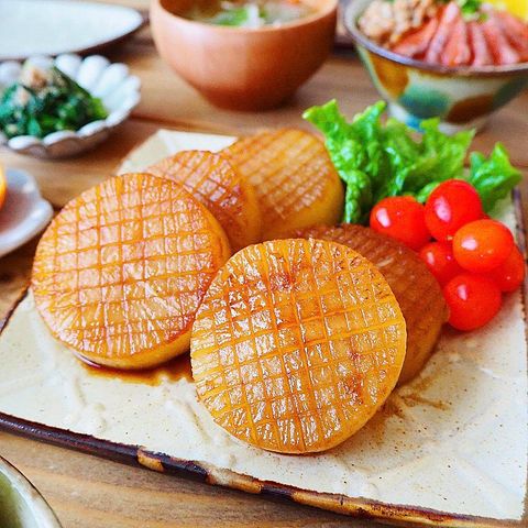 そうめんの副菜に！簡単大根ステーキ