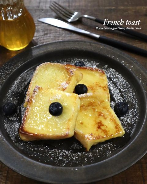 レンジがコツ♪食パンフレンチトーストレシピ