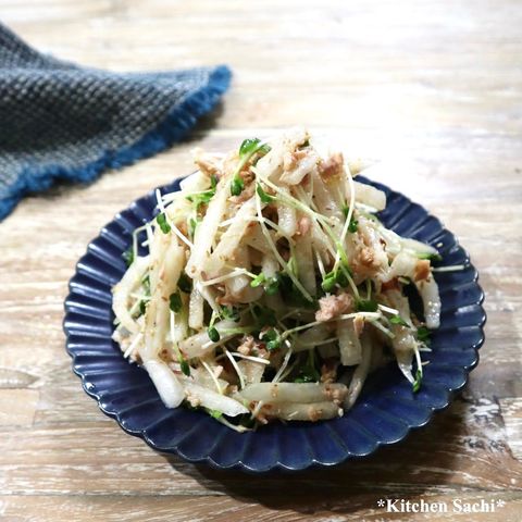 ご飯がすすむ！大根のツナおかか和えレシピ