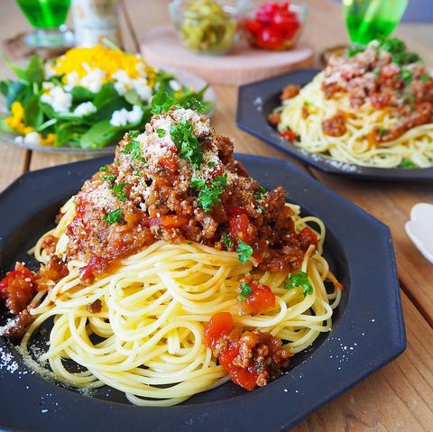 小学生が喜ぶ！ミートソーススパゲッティ