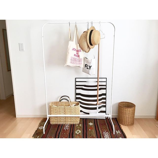 一人暮らしにもおすすめのムーリッグ洋服ラック