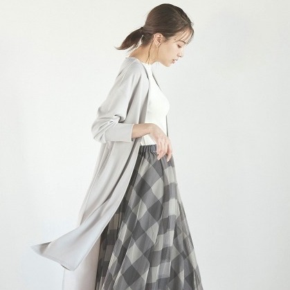 シースルースカートコーデに21夏は挑戦 軽やか 透け感が見せる大人の着こなし Folk