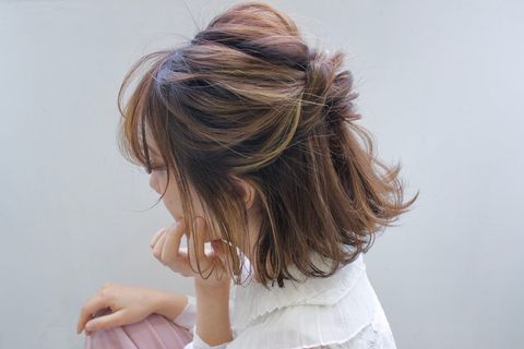 大人向けゆるふわヘアアレンジ5