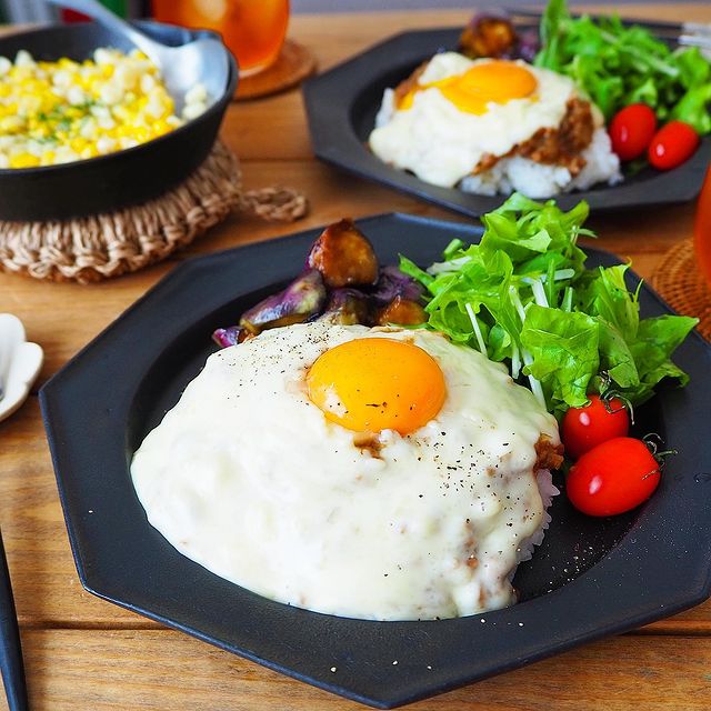 おしゃれなチーズキーマカレー