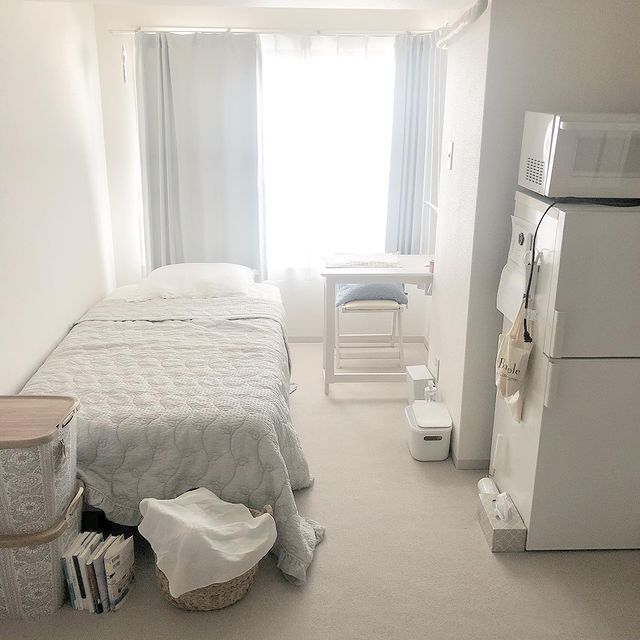 狭いお部屋におすすめのモノトーンインテリア