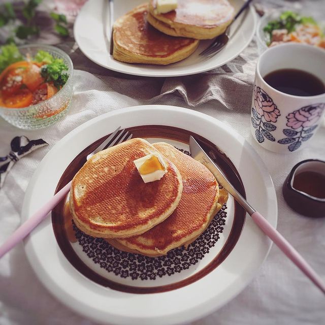 簡単レシピ！人気のパンケーキ