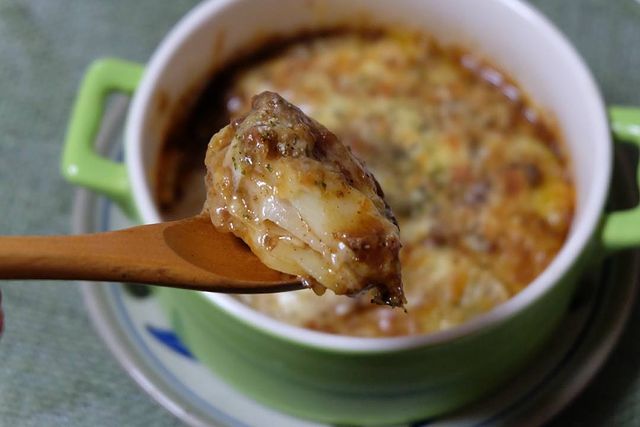 アツアツ♪ポテトのラザニア風重ね焼きレシピ