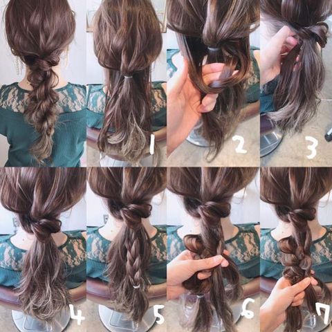 結婚式に合う大人なロングヘアアレンジ