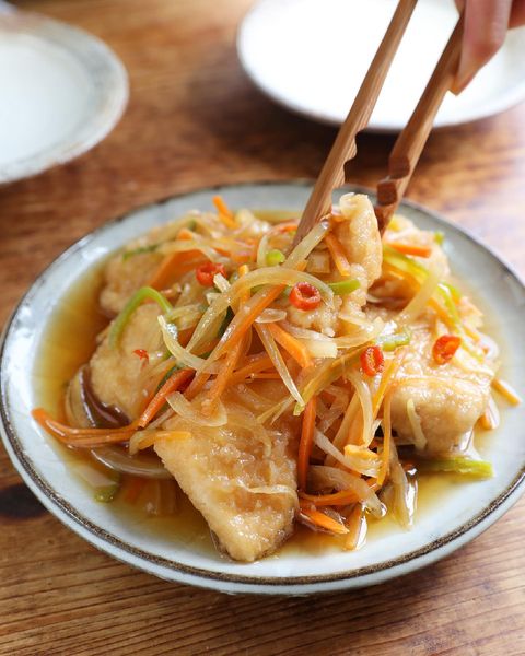 さっぱりヘルシー！鶏むねの焼き南蛮漬け