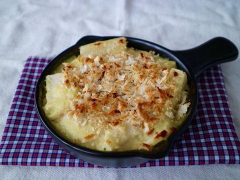 食感◎な季節のおかず♡長芋グラタンレシピ