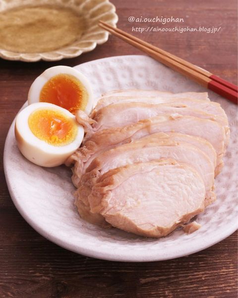 鶏むね肉でヘルシーな簡単チャーシュー