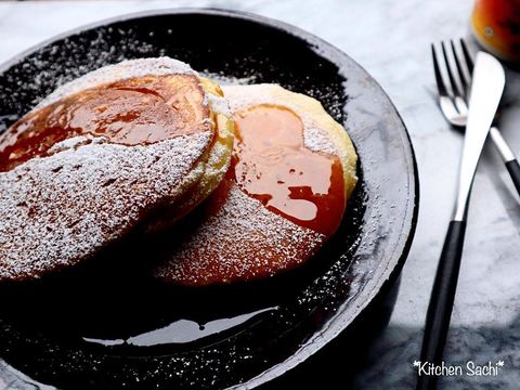 切り餅アレンジ！ふわもちパンケーキレシピ