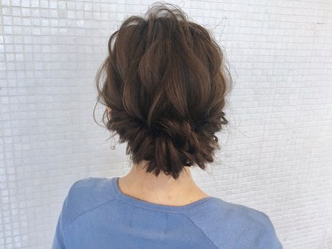 きちんと感があっておしゃれなヘアアレンジ