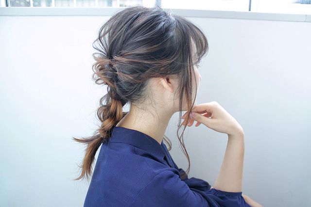 シンプルだけどおしゃれなヘアアレンジ