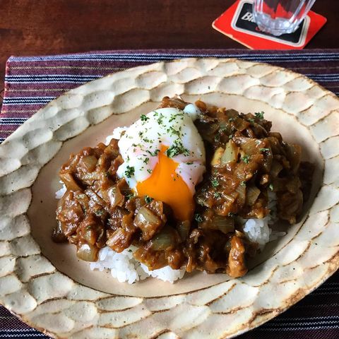 レンジて作れる簡単豚バラ超玉ねぎカレー