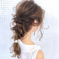 結婚式の髪型におすすめの《くるりんぱ》自分でできるお呼ばれ簡単ヘアアレンジ