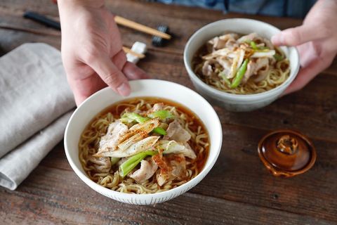 10分簡単♪豚バラねぎ塩醤油ラーメンレシピ