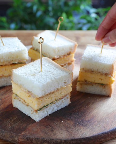 和風がおいしい！アレンジ卵焼きサンド