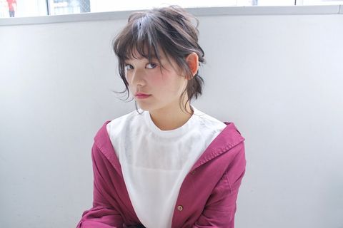 広がりにくい簡単ボブヘアアレンジ