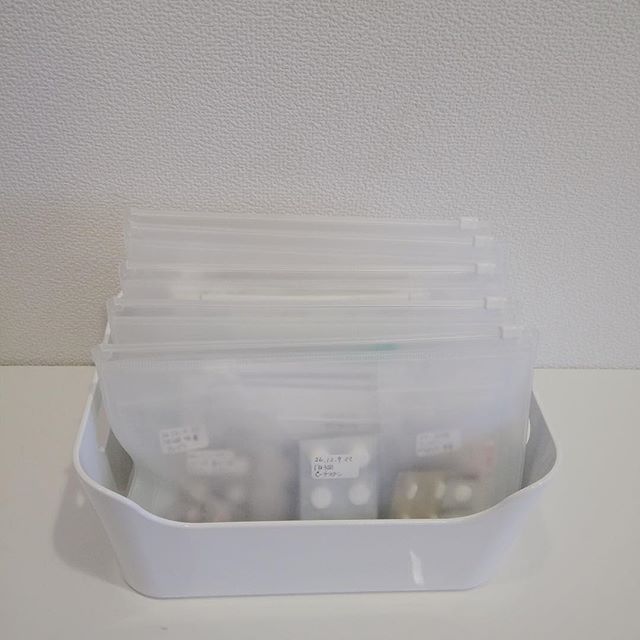 物がすっきりまとまる収納ケース